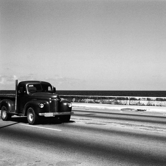 Série “Carros de Cuba” (em preto e branco)