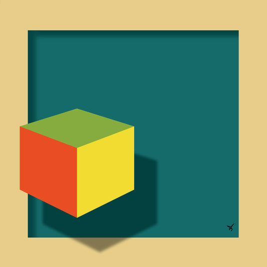 Cubo saliendo de la pantalla 